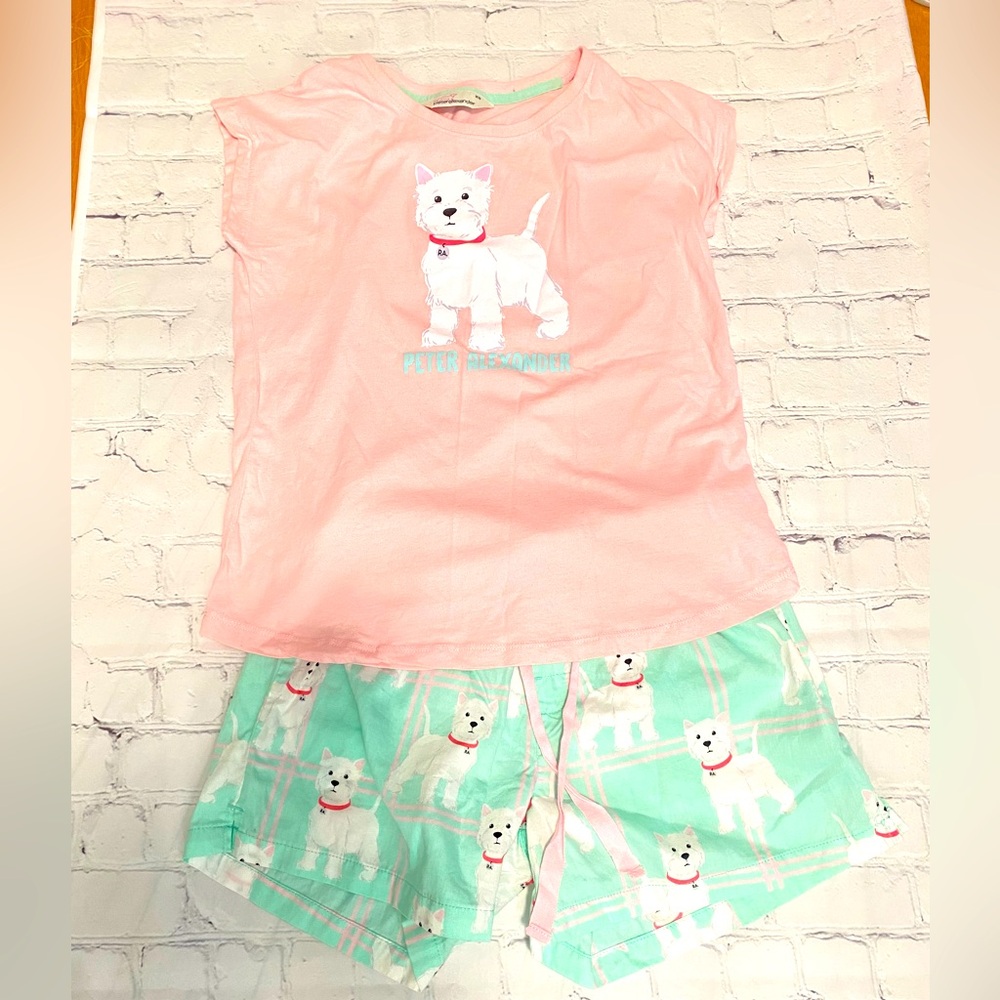 Peter Alexander NWOT cotton West Highlander dog pajama